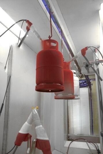 (6) Specific coating process area (6) Specific coating process area